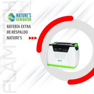 Batería Extra de Respaldo Nature's