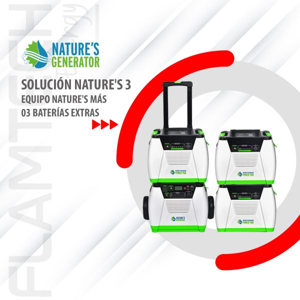 COMBO Nature's 1.4KW y 360AH