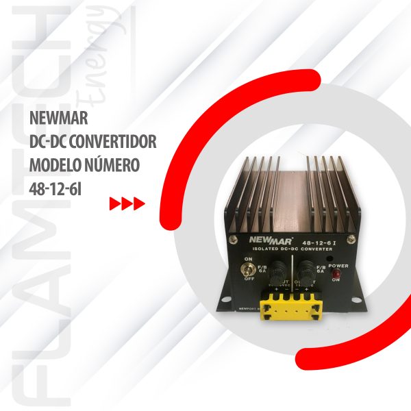 Convertidor DC-DC Newmar 48/12/6i